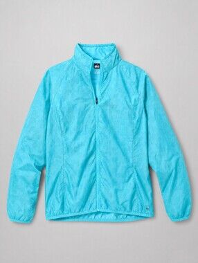 REI Women's Teal Zip-Front Active Jacket